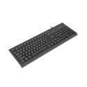 KEYBOARD NATEC MORAY US LAYOUT WITH ID CARD READER