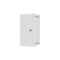 RACK CABINET 10" WALL-MOUNT 12U/280X310 FOR SELF-ASSEMBLY WITH METAL DOOR GREY LANBERG (FLAT PACK)