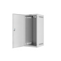 RACK CABINET 10" WALL-MOUNT 12U/280X310 FOR SELF-ASSEMBLY WITH METAL DOOR GREY LANBERG (FLAT PACK)