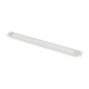 19" BLANKING PANEL 1U MESH GREY LANBERG