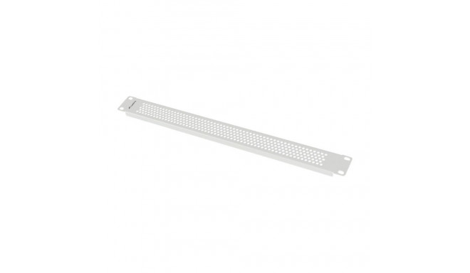 19" BLANKING PANEL 1U MESH GREY LANBERG