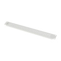 19" BLANKING PANEL 1U MESH GREY LANBERG