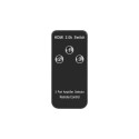SWITCH VIDEO LANBERG 3X HDMI BLACK + MICRO USB PORT + REMOTE CONTROLLER