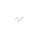 CABLE CLIPS 7MM 100PCS WHITE LANBERG