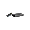 EXTERNAL HDD/SSD ENCLOSURE NATEC RHINO SATA 3.5" USB 3.0 ALUMINUM BLACK