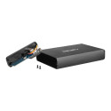 EXTERNAL HDD/SSD ENCLOSURE NATEC RHINO SATA 3.5" USB 3.0 ALUMINUM BLACK