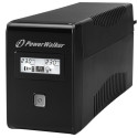 UPS POWERWALKER VI 850 LCD LINE-INTERACTIVE 650VA 2X SCHUKO OUTLETS USB-B LCD