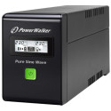 UPS POWERWALKER VI 800 SW FR LINE-INTERACTIVE 800VA 2X FRENCH OUTLETS USB-B LCD PURE SINE WAVE