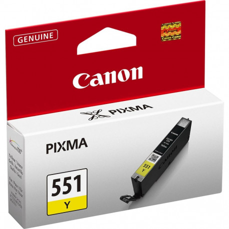 Canon ink cartridge CLI-551Y 7ml, yellow (6511B001)