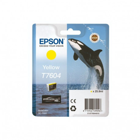 Epson ink SureColor SC-P600 25.9ml, yellow