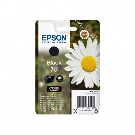 Epson tint XP102/202/205/302/305/402/405 175lk No.18, must