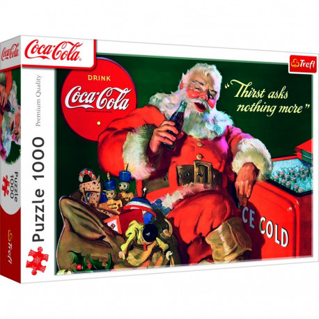 TREFL Puzzle Coca-Cola: Gifts from Santa Claus, 1000 pcs