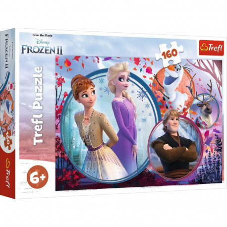 TREFL FROZEN puzzle Frozen II 160 pcs