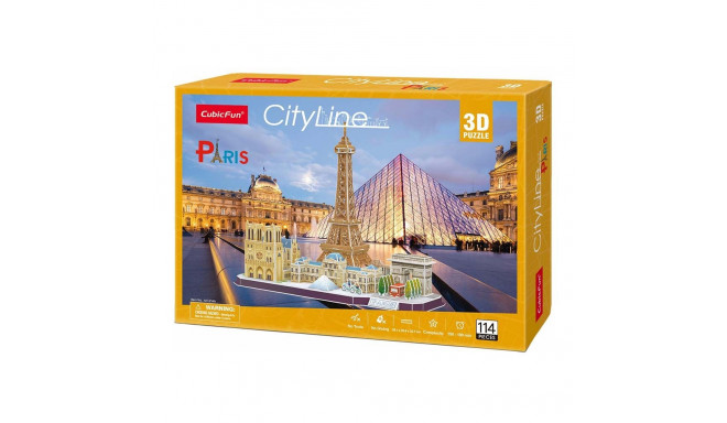 CUBICFUN 3D puzzle City line Paris