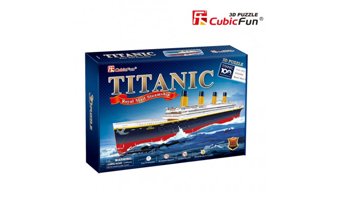 CUBICFUN 3D pusle Titanic (Suur)