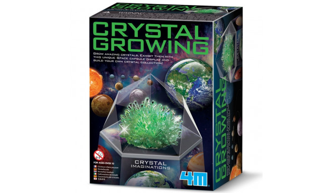 4M DIY set Crystal imaginations green