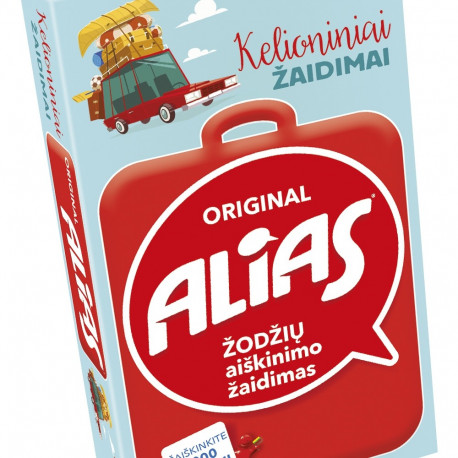 TACTIC Board game Alias Travel (In Lithuanian lang.)
