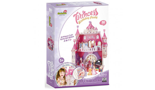CUBICFUN 3D pusle Printsessi sünnipäeva maja