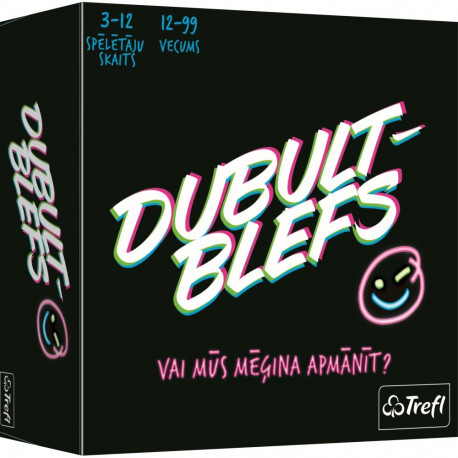 TREFL Board game Double bluff (In Latvian lang.)