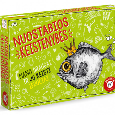 PIATNIK game Wonderfully Wierd (In Lithuanian lang.)