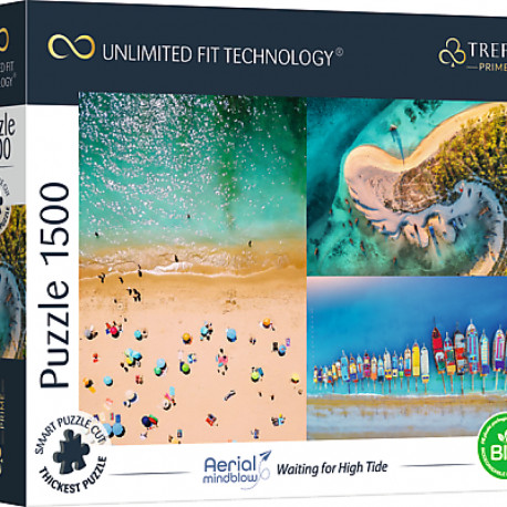 TREFL Prime Puzzle Aerial Mindblow Sea, 1500 pcs