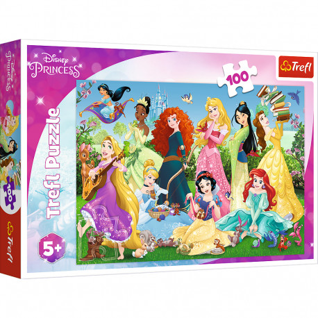 TREFL DISNEY PRINCESS Pusle Disney Printsessid, 100 osa
