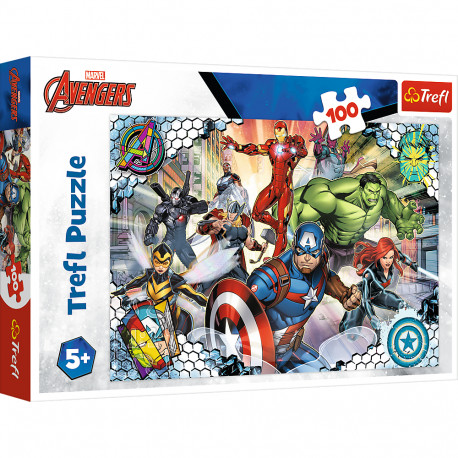 TREFL AVENGERS Puzzle 100 pcs