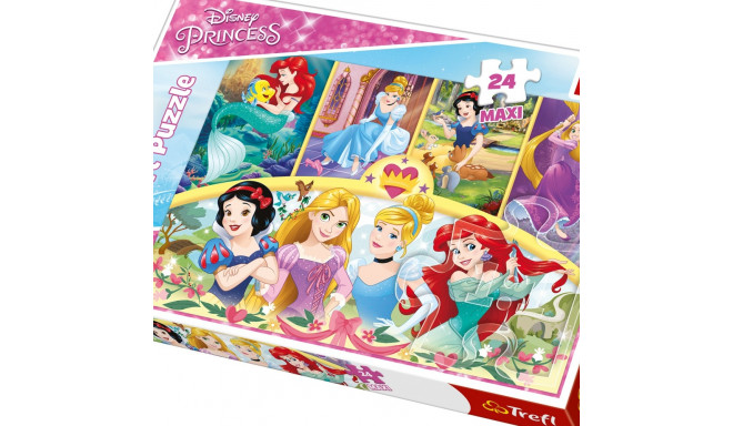 TREFL DISNEY PRINCESS Maxi Pusle Printsessid, 24 osa