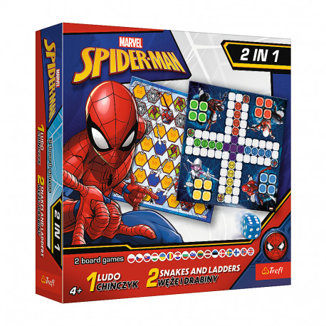TREFL SPIDER-MAN lauamäng 2 in 1 Ämblikmees