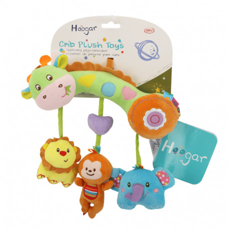 HOOGAR Baby plush toy, Giraffe