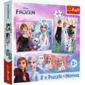TREFL FROZEN Pusle ja memo komplekt Frozen 2