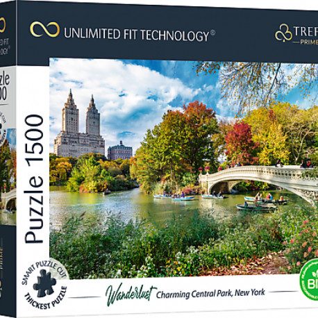 TREFL Prime Puzzle Wanderlust Central Park, 1500 pcs