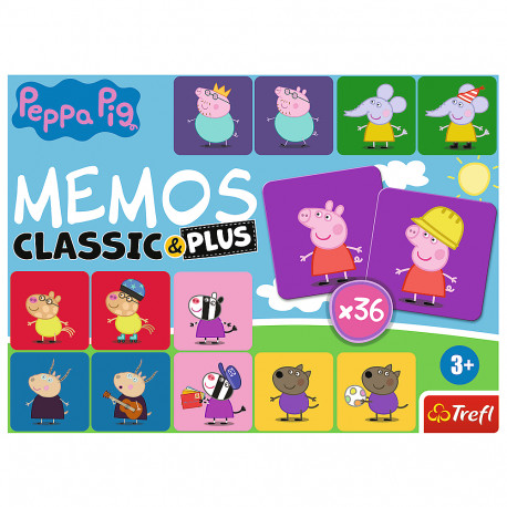 TREFL PEPPA PIG Memo Classic Plus
