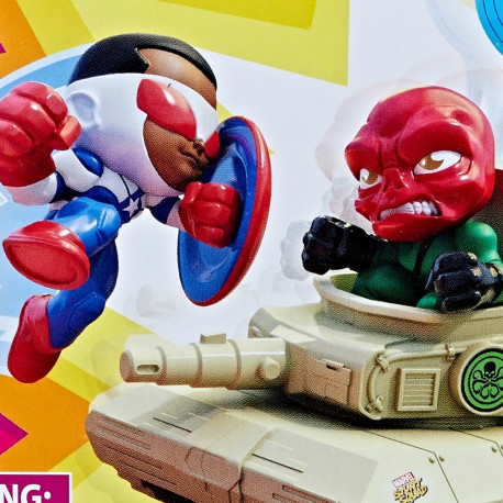 MARVEL Stunt Squad Playset Hero Vs Villain