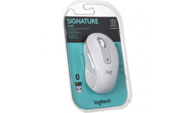 Logitech Signature M650 valge