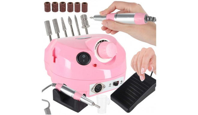 Elektriline küünte freesimismasin 65W 6 kärjefreesi