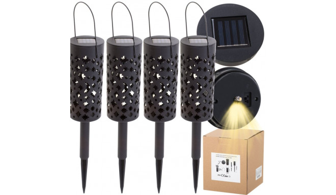 Päikeselaternad tähed kuud 4tk.