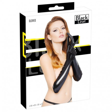Rękawiczki winylowe Anna M Black Level