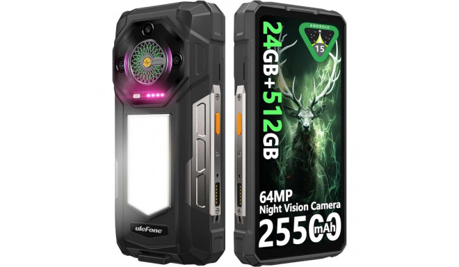 Ulefone Armor 33 12/512 Black EU