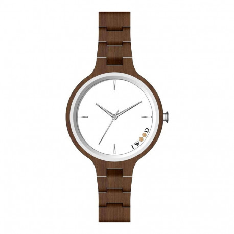 Iwood Real Wood Ladies Watch IW18442003