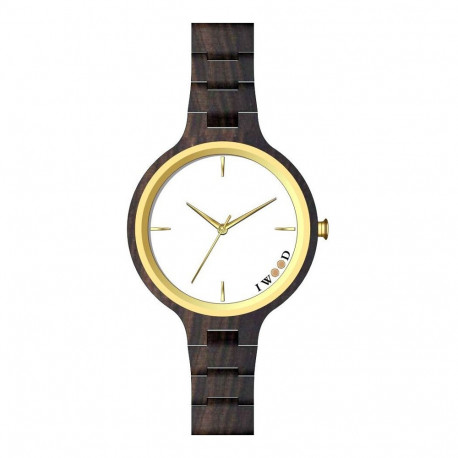 Iwood Real Wood Ladies Watch IW18442002