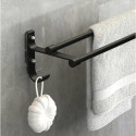 AG987 WIESZAK ŚCIENNY NA RĘCZNIKI 60CM    LOFT