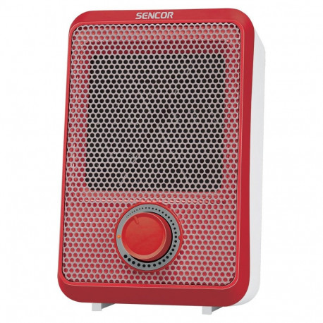Hot air fan heater Sencor, red