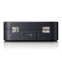 Suitcase turntable with speakers Lenco, black