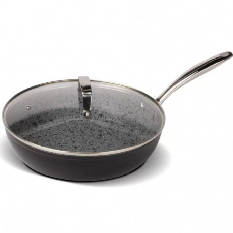 Deep pan with lid Granit 28 cm Lamart