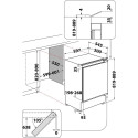 Built-in fridge Whirlpool