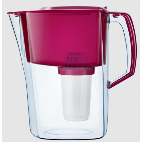 Water pitcher Atlant A5 with A5 cartridge (cherry)
