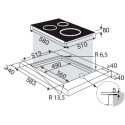Built-in induction hob BPI364DPB