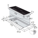 Built-in induction hob BPI384HUB