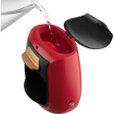 Coffee maker 2 cups Sencor, red